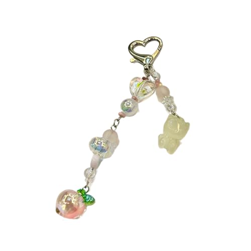 Einzigartiger Schmetterling Perlen Mobiltelefon Anhänger Lanyard Verzierung Schlüsselbeutel Schlüsselbeutel Accessoire Für Modebegeisterte von SUMMITDRAGON