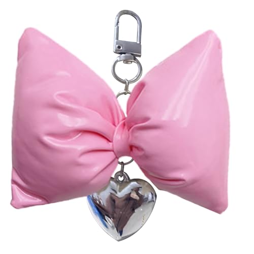 SUMMITDRAGON Elegante Bowknot Tasche Anhänger Leichtes Schlüsselbeutel Accessoire Süße Keyrings Studenten Fachleute Fashion Key Accessoire von SUMMITDRAGON