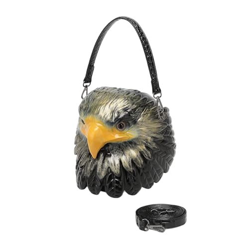 SUMMITDRAGON Elegante Crossbody Geldbörse Mit Eulenform Praktische PU Umhängetaschen Mehrere Tragestile Für Alltägliche Essentielle Leichte Praktische Tasche von SUMMITDRAGON