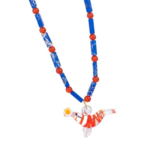 SUMMITDRAGON Elegante Fischheize Halskette Verstellbare Kettenperlen Charme Mode Accessoire Für Frauen Trendige Frauen Halskette von SUMMITDRAGON