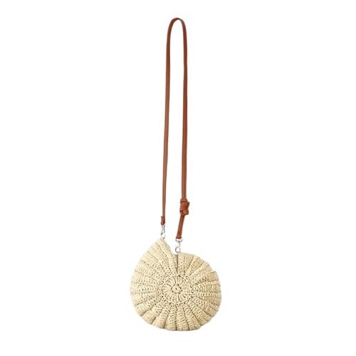 SUMMITDRAGON Eleganter Handgewebter Rattan Umhängetasche Praktischer Crossbody Geldbörse Mit Verstellbarem Lederband Für Den Täglichen Gebrauch Leichter Gewebter Tasche SUMMITDRAGON Eleganter Handgewebter Rattan Umhängetasche Praktischer Crossbody Geldbörse Mit Verstellbarem Lederband Für Den Täglichen Gebrauch Leichter Gewebter Tasche von SUMMITDRAGON