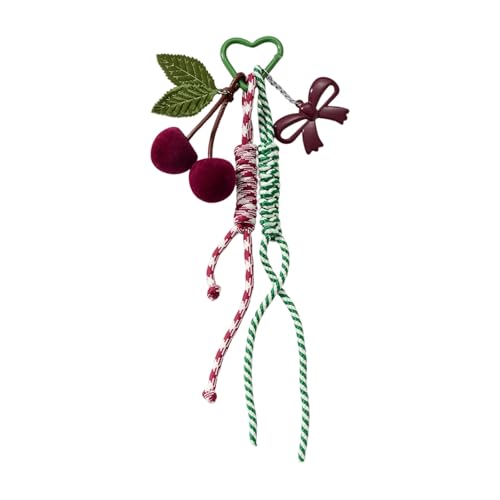 SUMMITDRAGON Entzückende Obstbögen Schlüsselbeutel Charme Accessoire Für Frauen Girls Taschen Anhänger Für Rucksackbetreuer Dekoration Geschenk Multifunktionaler Taschen Zauber von SUMMITDRAGON