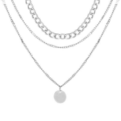 SUMMITDRAGON Exquisite Legierung Multilayer Halskette Round Anhänger Für Modische Frauen Die Alltags Outfits Legierung Verbessern SUMMITDRAGON Exquisite Legierung Multilayer Halskette Round Anhänger Für Modische Frauen Die Alltags Outfits Legierung Verbessern von SUMMITDRAGON