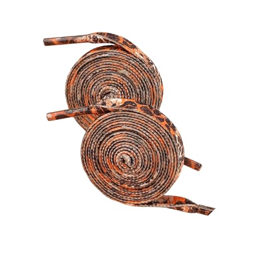 SUMMITDRAGON Flache Polyester Shoelaces 120 Cm Leoparden Drucke Schuhspitze Für Erwachsene Kinder Trainer Sneaker Streetwear Freizeitschuhe Sport Schuhe Schnürsenkel von SUMMITDRAGON