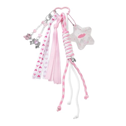 SUMMITDRAGON Fotorahmenschlüsselkette Mit Sterncharm Und Bögenschlüsselring Für Bag Accessoires Craft Project Bags Dekoration Metal Sternrahmen Craft Accessoire von SUMMITDRAGON