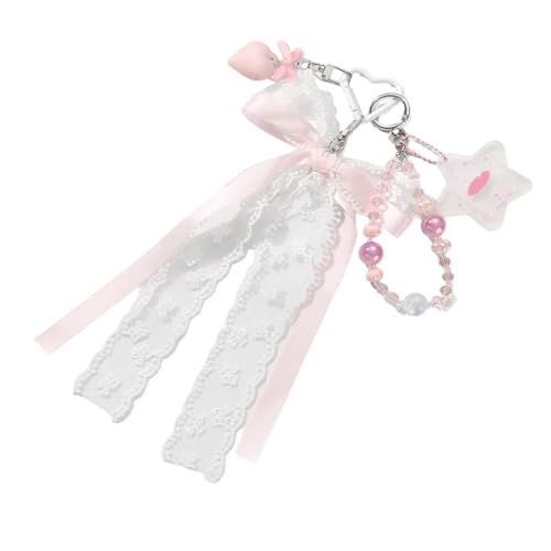 SUMMITDRAGON Fotorahmenschlüsselkette Mit Sterncharm Und Bögenschlüsselring Für Bag Accessoires Craft Project Bags Dekoration Metal Sternrahmen Craft Accessoire von SUMMITDRAGON