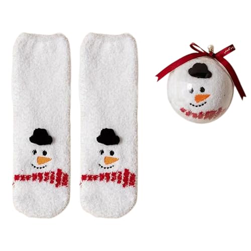 SUMMITDRAGON Gemütliche Ferien Cartoon Fleece Slipper Socken Mit Weihnachtsbällchen Ornament Für Geschenke Und Saisonale Dekore Innenfuzzy Slipper Socken Für Frauen SUMMITDRAGON Gemütliche Ferien Cartoon Fleece Slipper Socken Mit Weihnachtsbällchen Ornament Für Geschenke Und Saisonale Dekore Innenfuzzy Slipper Socken Für Frauen von SUMMITDRAGON