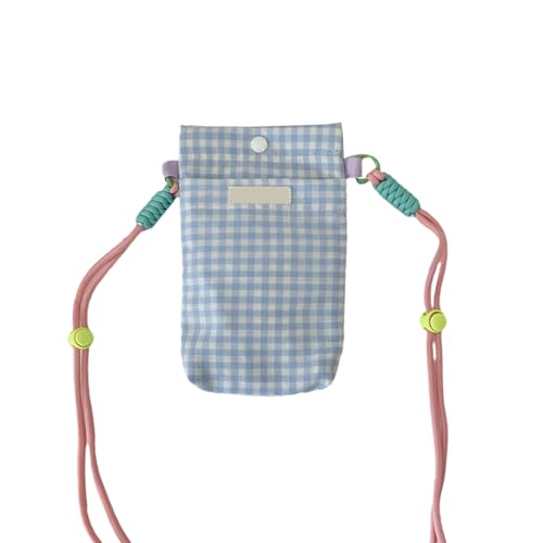 SUMMITDRAGON Gitter Umhängetasche Mobiltelefone Tasche Minis Canvas Crossbody Schulter Reise Handtasche Handys Geldbörse Brieftasche Für Frauen Kleine Crossbody Geldbörse SUMMITDRAGON Gitter Umhängetasche Mobiltelefone Tasche Minis Canvas Crossbody Schulter Reise Handtasche Handys Geldbörse Brieftasche Für Frauen Kleine Crossbody Geldbörse von SUMMITDRAGON