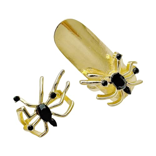 SUMMITDRAGON Gothic Finger Ringe Spiders Party Accessoires Spiders Hochzeiten Kupferstruktur Geeignet Für Lässige Outfit von SUMMITDRAGON