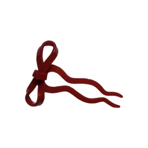 SUMMITDRAGON Große Haarclip Mit Acryl Bowknot Eleganter Haarnadel Mit Bowknot Detail Auffällige Haardekoration Für Frauen Mädchen von SUMMITDRAGON