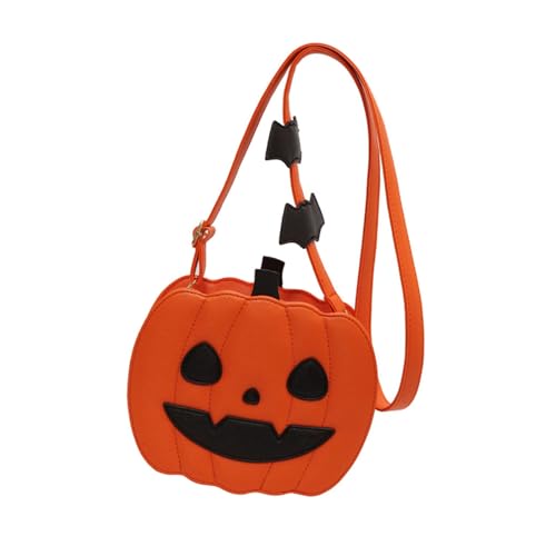 SUMMITDRAGON Halloween Pumpkin Crossbody Tasche Für Frauen PU Leder Handtasche Schulterbeteiligung Mit Verstellbarem Riemen Frauen Halloween Accessoires SUMMITDRAGON Halloween Pumpkin Crossbody Tasche Für Frauen PU Leder Handtasche Schulterbeteiligung Mit Verstellbarem Riemen Frauen Halloween Accessoires von SUMMITDRAGON