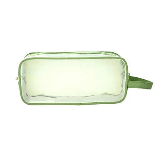 SUMMITDRAGON Hochkapazitäts Bleistiftkoffer Doppelschicht Klarer Stiftbeutel Marker Organizer Aufbewahrungstasche Für Schulbüro Reisen Clear Organizer Beutel von SUMMITDRAGON