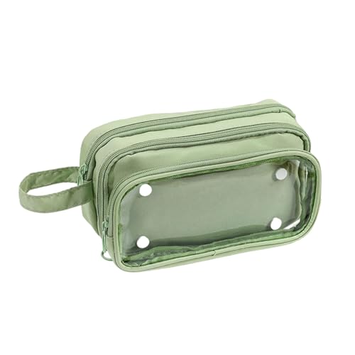 SUMMITDRAGON Hochkapazitäts Bleistiftkoffer Multi Kompartiment Bleistiftbeutel Abnehmbarer Stiftbeutel Organisatoren Fall Travel Make Up Tasche Ästhetische Organisatoren von SUMMITDRAGON