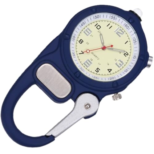 SUMMITDRAGON Hohe Accuar Outdoor Climbing Carabiner Pocket Watch Mit LED Display Zum Klettern Und Täglich Nutzen Außentasche Chronometer von SUMMITDRAGON