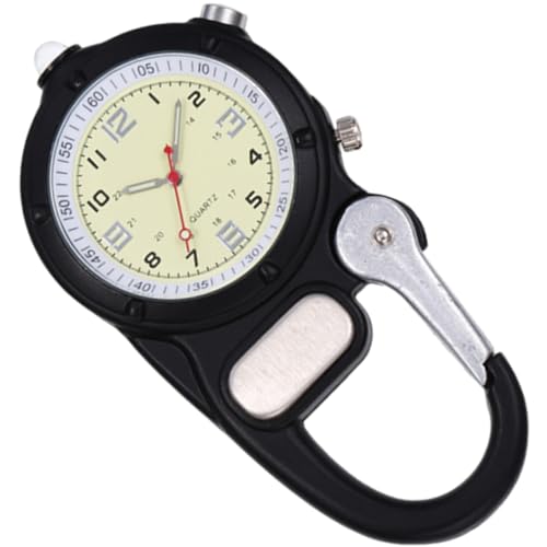 SUMMITDRAGON Hohe Accuar Outdoor Climbing Carabiner Pocket Watch Mit LED Display Zum Klettern Und Täglich Nutzen Außentasche Chronometer von SUMMITDRAGON
