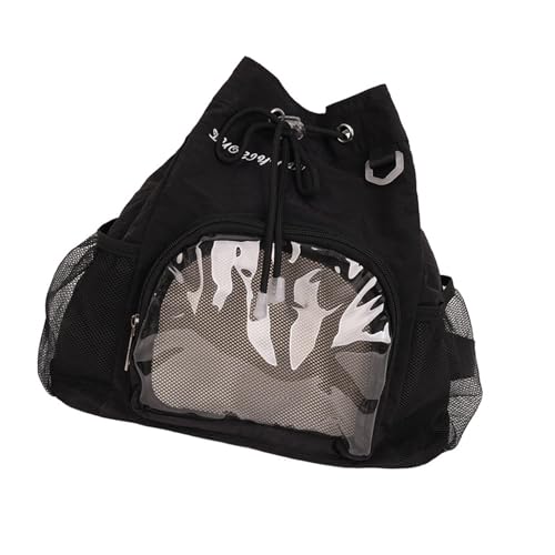 SUMMITDRAGON Itabag Rucksäcke Schöne Pin Display Kordeltrackpäckchen Mit Einsätzen Itabag Daypack Reisetasche Für Frauen Männer Transparente Daypack Reisetaschen von SUMMITDRAGON