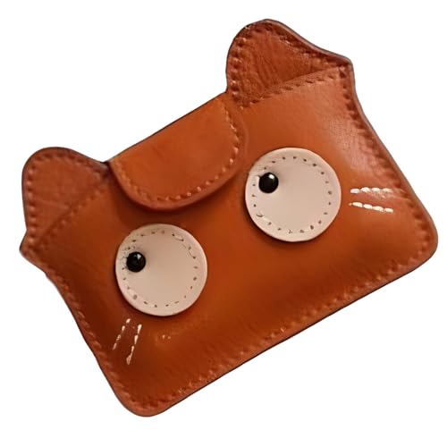 SUMMITDRAGON Kompakte Katzen Muster PU Lederkartenkoffer Mit Geräumigem Innenraum Für Karten Und Banknoten PU Leder Katzen Liebhaber Brieftasche von SUMMITDRAGON