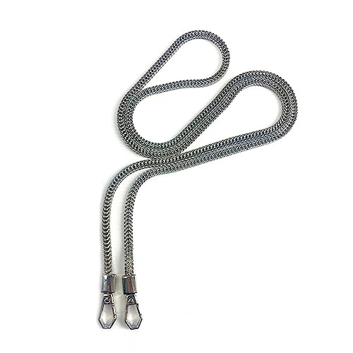 SUMMITDRAGON Kupplungsbeutel Handtaschen Metallketten Crossbody Bag Ketten Gurt Schulter Gurte Beutel Lady Geldbeutel Zubehör Ersatzketten Kettenriemengriff von SUMMITDRAGON
