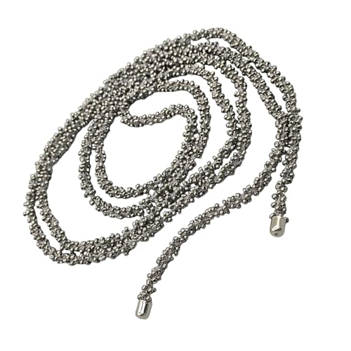 SUMMITDRAGON Langer Statement Künstlicher Kristallperlen Halskette Vintage Inspiriertes Leichtgewicht Mehrschichtiger Neckketten Handgefertigtes Zubehör von SUMMITDRAGON