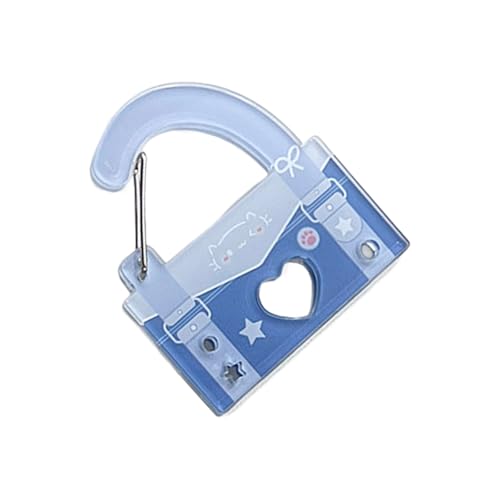 SUMMITDRAGON Mode Acrylbeutel Clip Charm Multi Funktionaler Dekorativer Hook Kreativer Hohlbeutel Schlüsselring Für Schlüsselzubehör Alltag Carry Essential Charme von SUMMITDRAGON