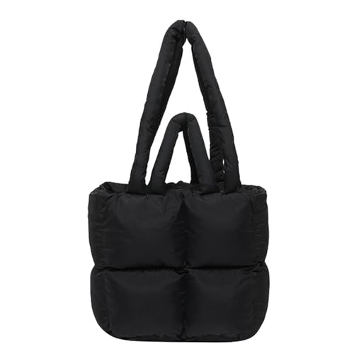 SUMMITDRAGON Mode Frauen In Der Down Umhängetasche Von Frauen Geräumige Nylon Handtasche Leichte Und Komfortable Top Taschen Für Student Mode Down Handtasche von SUMMITDRAGON