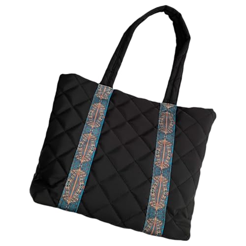 SUMMITDRAGON Mode Gesteppte Pufferhandtasche Große Umhängetasche Frauen Vielseitige Unterarmtaschen Mit Ausreichend Platz Für Essentielle Multi Zweck Umhängetaschen von SUMMITDRAGON