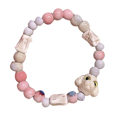 SUMMITDRAGON Mode Keramikarmband Mit Farbenfrohen Perlen Handgefertigtes Hund Charme Perlen Handchain Verstellbares Armbandzubehör Bunte Schmuck Schmuck SUMMITDRAGON Mode Keramikarmband Mit Farbenfrohen Perlen Handgefertigtes Hund Charme Perlen Handchain Verstellbares Armbandzubehör Bunte Schmuck Schmuck von SUMMITDRAGON