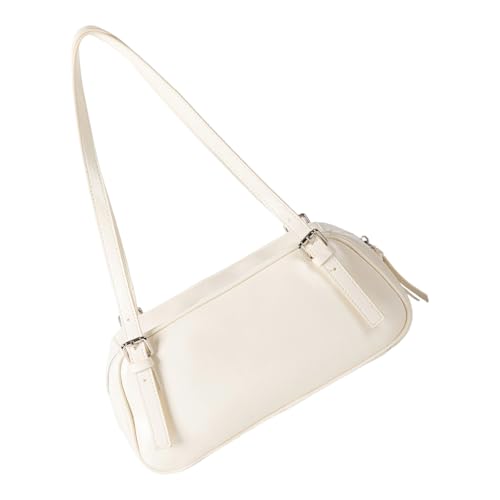 SUMMITDRAGON Mode PU Umhängetasche Mit Geräumigen Innenhandtaschen Elegante Unterarmtaschen Für Pendel Und Geschäftstreffen Kratzfeste Hochglanztasche von SUMMITDRAGON