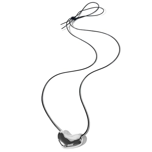 SUMMITDRAGON Mode Unisex Wirbel Pendellder Lederseil Halskette Robust von SUMMITDRAGON