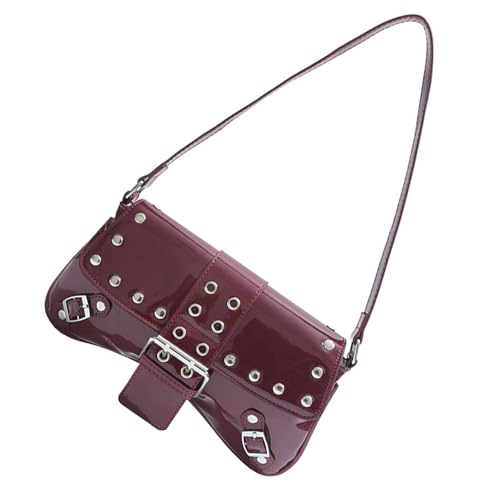 SUMMITDRAGON Mode Unterarmtasche Handtasche Frauen PU Leder Menschen Umhängetaschen Abendtasche Für Termine Und Outdoor Aktivitäten Große Kapazität von SUMMITDRAGON