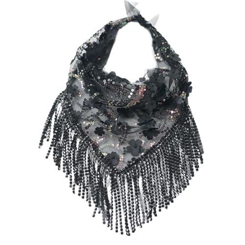 SUMMITDRAGON Moderne Haarschals Bandana Strauchsteine ​​Headwraps Junggeselle Bachelorette Party Neckerchief Square Kopfschal Für Urlaub Frauen Modeschal von SUMMITDRAGON