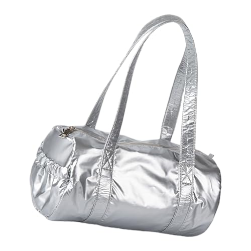 SUMMITDRAGON Modische Runde Röhrchenhand Handtasche Casual Nylon Umhängetasche Damen Feste Farbzylinder Achselbeutel Geldbeutel Für Tägliche Verwendung Freizeitpendler Handtasche SUMMITDRAGON Modische Runde Röhrchenhand Handtasche Casual Nylon Umhängetasche Damen Feste Farbzylinder Achselbeutel Geldbeutel Für Tägliche Verwendung Freizeitpendler Handtasche von SUMMITDRAGON