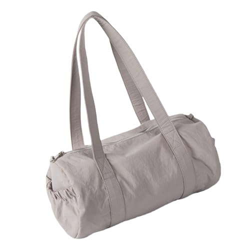 SUMMITDRAGON Modische Runde Röhrchenhand Handtasche Casual Nylon Umhängetasche Damen Feste Farbzylinder Achselbeutel Geldbeutel Für Tägliche Verwendung Freizeitpendler Handtasche SUMMITDRAGON Modische Runde Röhrchenhand Handtasche Casual Nylon Umhängetasche Damen Feste Farbzylinder Achselbeutel Geldbeutel Für Tägliche Verwendung Freizeitpendler Handtasche von SUMMITDRAGON