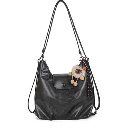 SUMMITDRAGON Modische Unisex Umhängetaschen Rucksack Ergonomische Praktische PU Konstruktion Mehrere Taschen Ideal Für Die Arbeit Täglich. Verwenden von SUMMITDRAGON