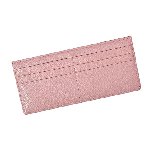 SUMMITDRAGON Multi Funktionale PU Leder Brieftasche Mit Kartenschläfen Bargeldpockt Und Reisefreundschaftsfreundlicher Kassenhalter Für Frauen Business Kartenorganisator von SUMMITDRAGON