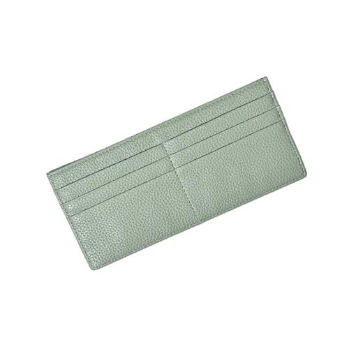 SUMMITDRAGON Multi Funktionale PU Leder Brieftasche Mit Kartenschläfen Bargeldpockt Und Reisefreundschaftsfreundlicher Kassenhalter Für Frauen Business Kartenorganisator von SUMMITDRAGON
