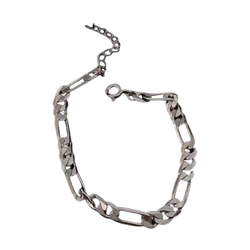 SUMMITDRAGON Multifauntal Stylish Kette Bangle Mode Schmuck Hohlkettenarmband Legierungstextur Für Verschiedene Anlässe Trendy Doppelschichtarmband Geeignet von SUMMITDRAGON