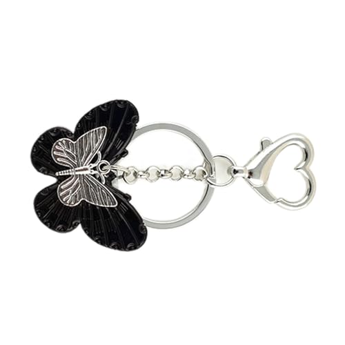 SUMMITDRAGON Netter Cartoon Butterfly Keychain Anhänger Modischer Und Praktischer Schlüsselringschlüsselcharm Für Rucksackbeuteldekoration Kreativen Doppelseitigen Schlüsselzauber von SUMMITDRAGON