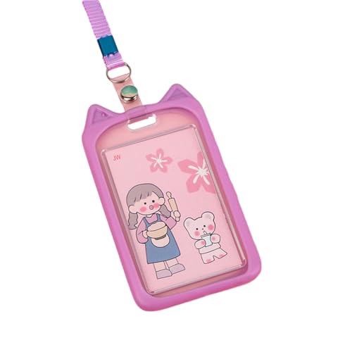 Niedlicher Silikonkartenhalter Schutz Und Personalisieren Sie Ihre Karten Mit Diesem Cartoon Ohr Form Badge von SUMMITDRAGON