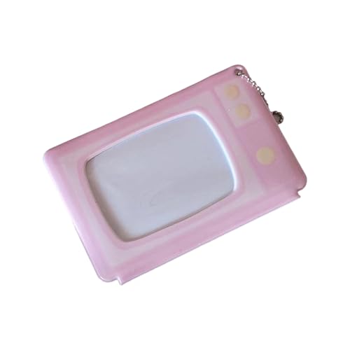 SUMMITDRAGON Photo Card Case 3inch PVC Photo Card Sleeve Photocard Cover Für Frauen Schüler Keyring Rucksäcke Charm Photocard Sleeve von SUMMITDRAGON
