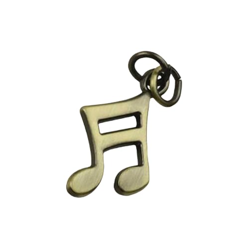 SUMMITDRAGON Praktische Metallmusik Notiz Keychain Tasche Accessoire Elegant Schmuck Geschenk Stylische Verzierung Zum Geburtstag Jubiläumsmodet Bag Accessoire von SUMMITDRAGON