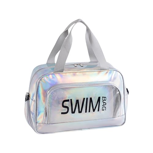 SUMMITDRAGON Reisetasche Fitness Bag Wochenends Schwimmen Mit Schuhfach Und Trockener Nasse Trennung Handtasche Strand Fitnessstudio Großkapazität Reisen Schwimmstrand Trockene Nässe Fitness von SUMMITDRAGON