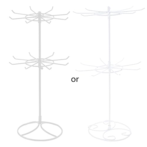 SUMMITDRAGON Schmuckarmband Display Ständer 2 Revolvierende Arbeitsplatten Schmuckhalter Organizer Für Mädchen Haus Verwenden Küchenschrank Display Racks Für Handwerksausstellungen von SUMMITDRAGON