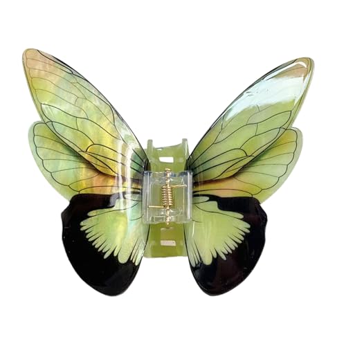 Simulation Schmetterling Haarclip Elegante Haarklaue Barrette Acryl Haarzubehör Für Mädchen Frühlingsklemme Haarzubehör Hochzeitshaar Clip von SUMMITDRAGON