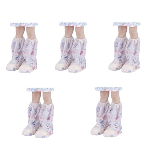 SUMMITDRAGON Single Verwendet Schuhabdeckungen Regenschuhe Kofferraum Plastik Klar Wasserbeständiges Anti Schlupf Überschuh Für Erwachsene Kinder Single Gebrauch Wasserfestes von SUMMITDRAGON