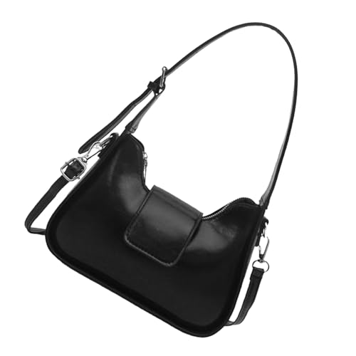 SUMMITDRAGON Stilvolle PU Leder Schulter Crossbody Tasche Für Frauen 2025 Frühlingssammlung Handtaschen Abendtaschen Awdary Geldbörsen Räumlich Alltagsumhängetasche von SUMMITDRAGON