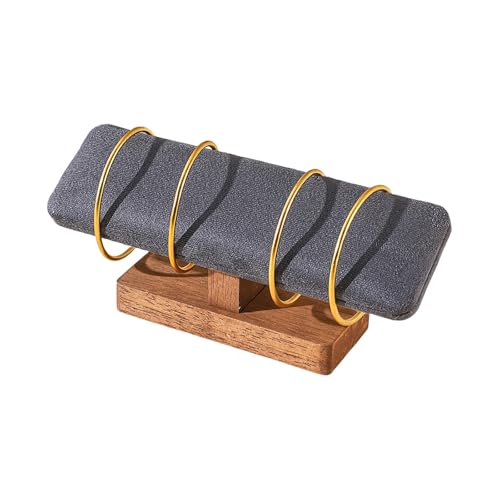 SUMMITDRAGON Stilvolle Velvets Armbandhalter Schmuck Lagerregal Für Uhren Und Armreifen Frauen Haarzubehör Display Ständer Haarband Organizer SUMMITDRAGON Stilvolle Velvets Armbandhalter Schmuck Lagerregal Für Uhren Und Armreifen Frauen Haarzubehör Display Ständer Haarband Organizer von SUMMITDRAGON