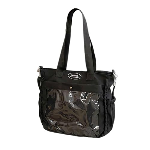 SUMMITDRAGON Stylish Inspirierte Crossbody Tasche Abnehmbares Display Panel Accessoires Aufbewahrung Casual Outfit Begleiter Großer Kapazitätsumhängetasche von SUMMITDRAGON