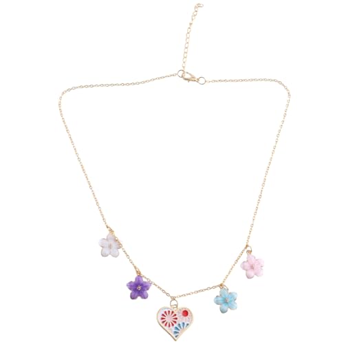 SUMMITDRAGON Stylish Love Heart Flower Charme Anhänger Halskette Accessoire Für Trendige Frauen Und Paare Täglich Gebrauch Und Lässige Verschleiß SUMMITDRAGON Stylish Love Heart Flower Charme Anhänger Halskette Accessoire Für Trendige Frauen Und Paare Täglich Gebrauch Und Lässige Verschleiß von SUMMITDRAGON