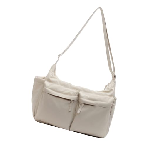 SUMMITDRAGON Stylish Nylon Crossbody Bag Für Männer Und Frauenöden Mit Geräumigen Fächern Und Wasserfestem Stoff Wasserfestes Nylon Geldbeutel SUMMITDRAGON Stylish Nylon Crossbody Bag Für Männer Und Frauenöden Mit Geräumigen Fächern Und Wasserfestem Stoff Wasserfestes Nylon Geldbeutel von SUMMITDRAGON
